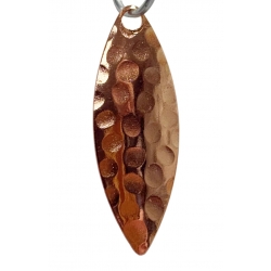 Willowleaf Blade: #3 Copper Hammered .018 inch Thick